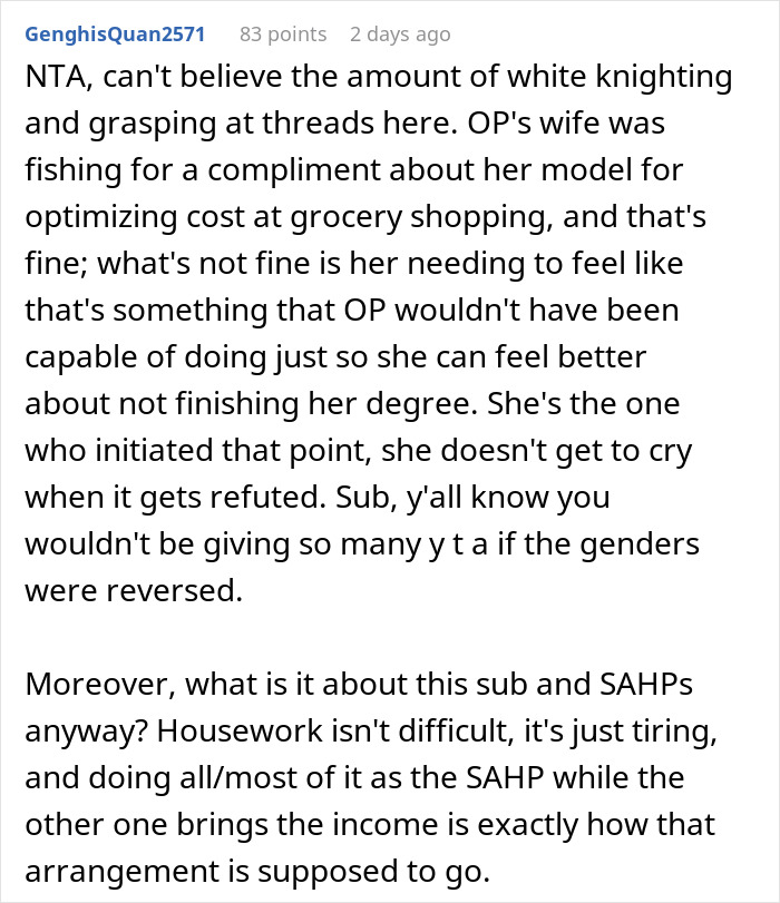 “You Need To Go Back To Husband School”: Guy Claps Back At Stay-At-Home Wife, She’s Now Angry “You Need To Go Back To Husband School”: Guy Claps Back At Stay-At-Home Wife, She’s Now Angry