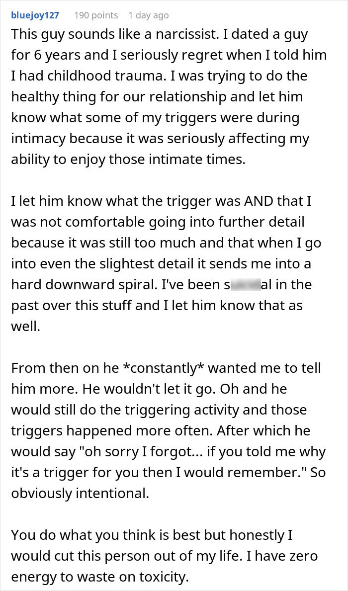 Person Complies With Friend Begging Them To Share Their Traumatic Childhood Story, Ruins The Party Person Complies With Friend Begging Them To Share Their Traumatic Childhood Story, Ruins The Party
