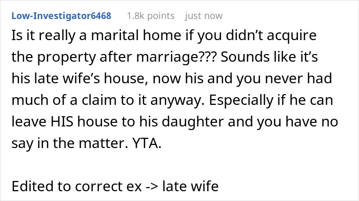 &ldquo;[Am I The Jerk] For Being Mad That My Stepdaughter Will Inherit Our House?”