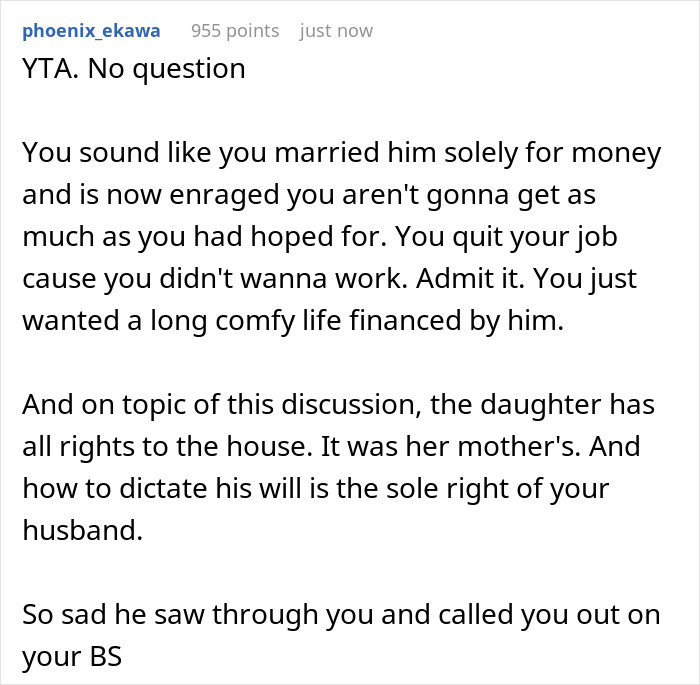&ldquo;[Am I The Jerk] For Being Mad That My Stepdaughter Will Inherit Our House?”