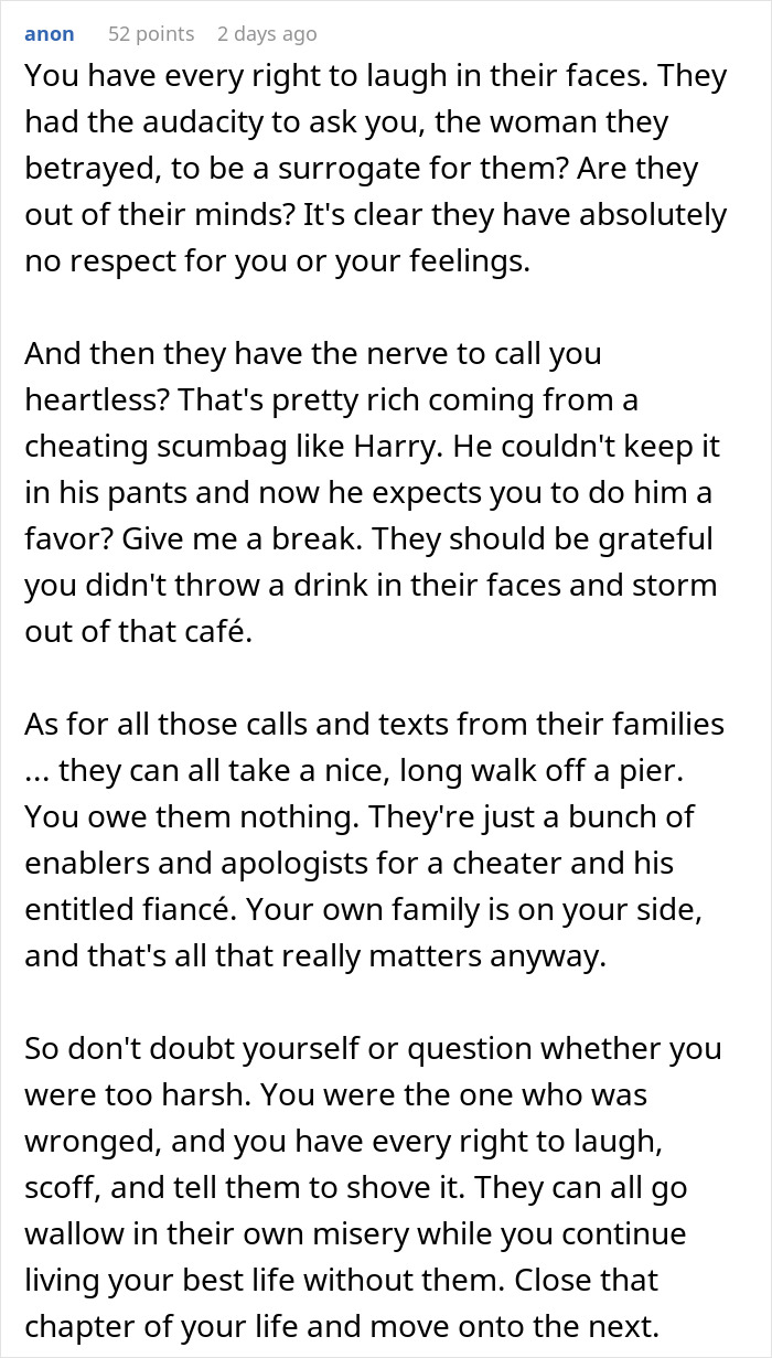 Woman Bursts Into Laughter After Cheating Ex And His Fiancée Ask Her To Carry Their Child