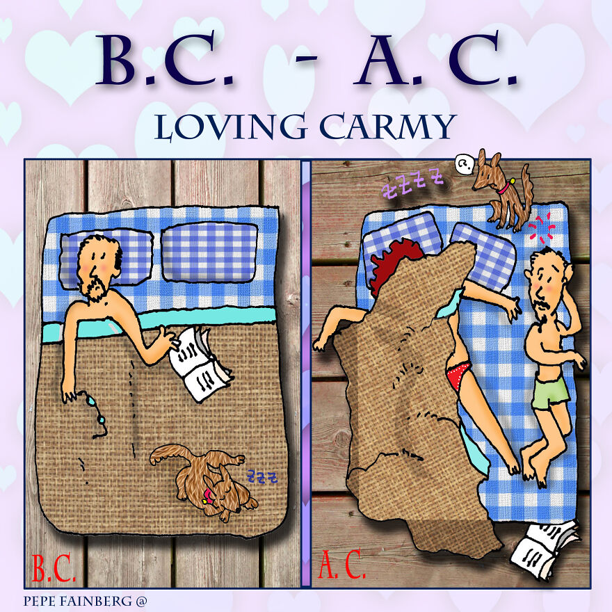 Capturing Love And Laughter: How Comics Reflect My Life Before And After Meeting Carmela (14 Pics) Capturing Love And Laughter: How Comics Reflect My Life Before And After Meeting Carmela (14 Pics)