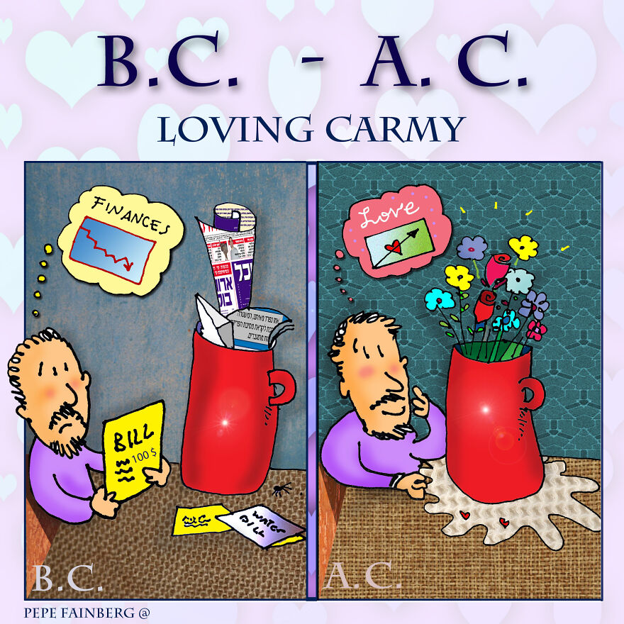 Capturing Love And Laughter: How Comics Reflect My Life Before And After Meeting Carmela (14 Pics) Capturing Love And Laughter: How Comics Reflect My Life Before And After Meeting Carmela (14 Pics)