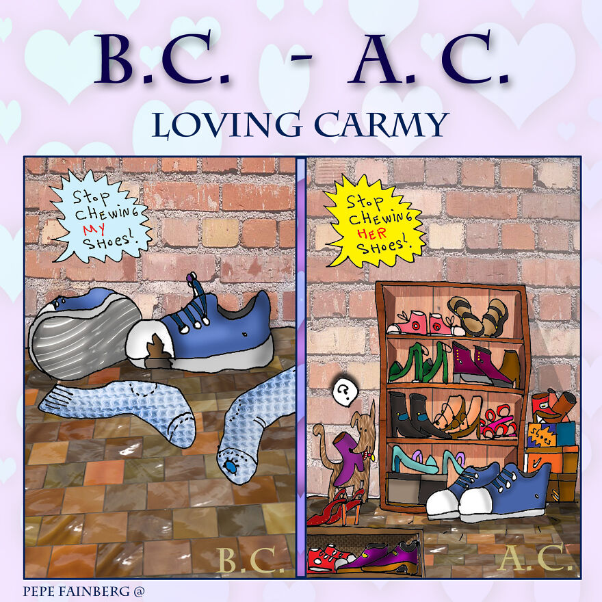 Capturing Love And Laughter: How Comics Reflect My Life Before And After Meeting Carmela (14 Pics) Capturing Love And Laughter: How Comics Reflect My Life Before And After Meeting Carmela (14 Pics)