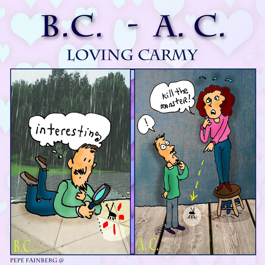 Capturing Love And Laughter: How Comics Reflect My Life Before And After Meeting Carmela (14 Pics) Capturing Love And Laughter: How Comics Reflect My Life Before And After Meeting Carmela (14 Pics)