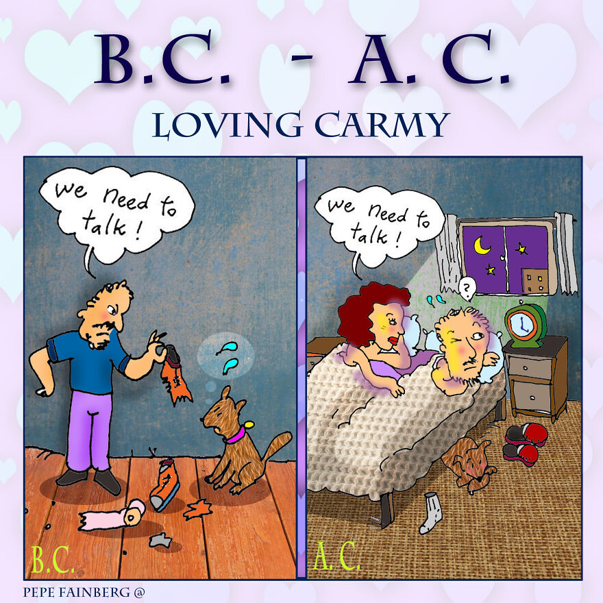 Capturing Love And Laughter: How Comics Reflect My Life Before And After Meeting Carmela (14 Pics) Capturing Love And Laughter: How Comics Reflect My Life Before And After Meeting Carmela (14 Pics)