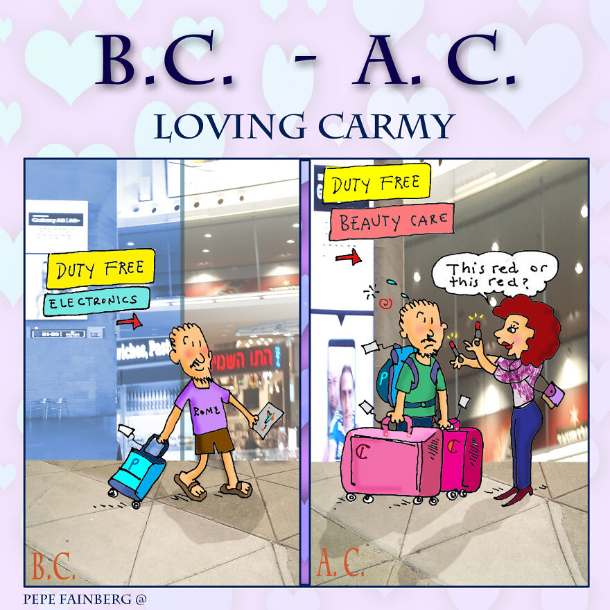 Capturing Love And Laughter: How Comics Reflect My Life Before And After Meeting Carmela (14 Pics) Capturing Love And Laughter: How Comics Reflect My Life Before And After Meeting Carmela (14 Pics)