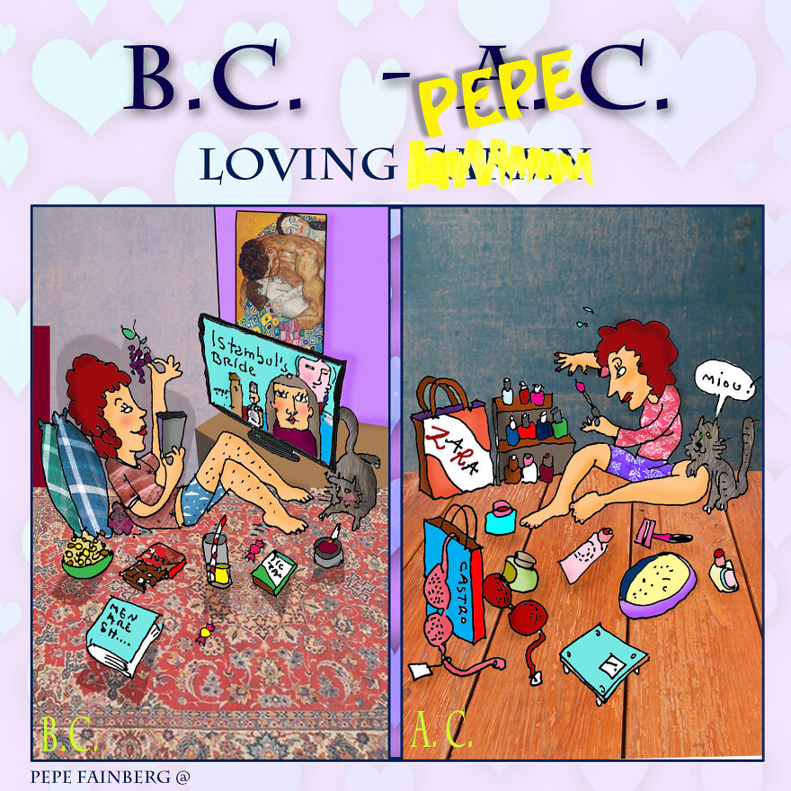 Capturing Love And Laughter: How Comics Reflect My Life Before And After Meeting Carmela (14 Pics) Capturing Love And Laughter: How Comics Reflect My Life Before And After Meeting Carmela (14 Pics)
