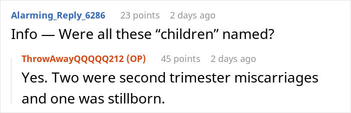 Bride Refuses To Reserve Seats For MIL’s Miscarried And Stillborn Children At Her Wedding Bride Refuses To Reserve Seats For MIL’s Miscarried And Stillborn Children At Her Wedding
