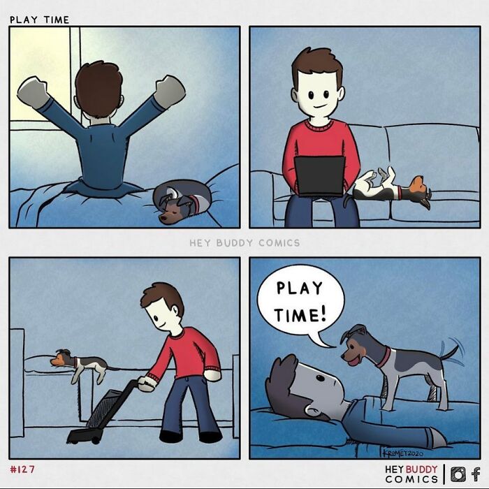 35 Heartwarming Comics That This Artist Created Inspired By His Dog (New Pics) 35 Heartwarming Comics That This Artist Created Inspired By His Dog (New Pics)
