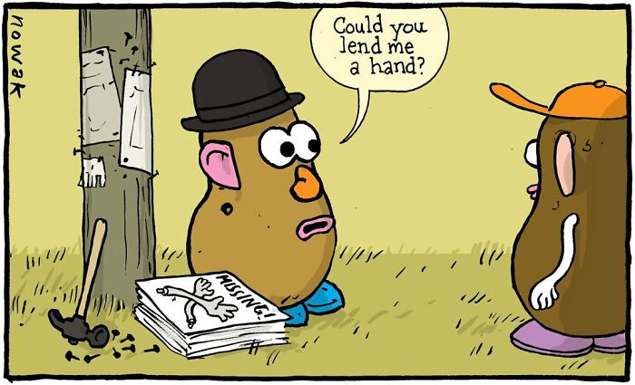 “I Just Want To Make Others Laugh”: 40 New Single-Panel Comics By Joseph Nowak That Are Sure To Lift Your Spirits “I Just Want To Make Others Laugh”: 40 New Single-Panel Comics By Joseph Nowak That Are Sure To Lift Your Spirits