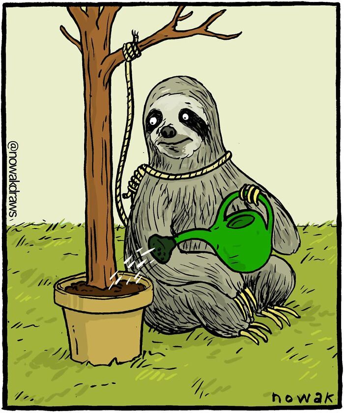 “I Just Want To Make Others Laugh”: 40 New Single-Panel Comics By Joseph Nowak That Are Sure To Lift Your Spirits “I Just Want To Make Others Laugh”: 40 New Single-Panel Comics By Joseph Nowak That Are Sure To Lift Your Spirits