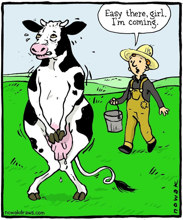 “I Just Want To Make Others Laugh”: 40 New Single-Panel Comics By Joseph Nowak That Are Sure To Lift Your Spirits “I Just Want To Make Others Laugh”: 40 New Single-Panel Comics By Joseph Nowak That Are Sure To Lift Your Spirits