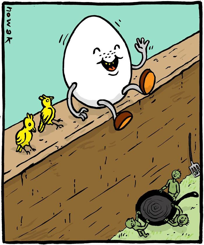 “I Just Want To Make Others Laugh”: 40 New Single-Panel Comics By Joseph Nowak That Are Sure To Lift Your Spirits “I Just Want To Make Others Laugh”: 40 New Single-Panel Comics By Joseph Nowak That Are Sure To Lift Your Spirits