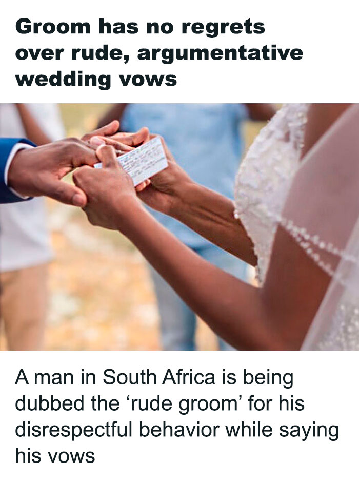 Run, Girl, Run: 14 Grooms That Made The News By Making Their Own Weddings A Nightmare Run, Girl, Run: 14 Grooms That Made The News By Making Their Own Weddings A Nightmare