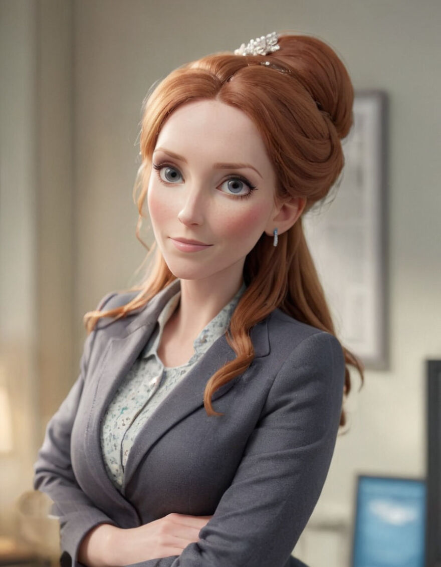 I Imagined What The Office Characters Would Look Like If They Were Part Of A Disney Or Pixar Animated Series (28 Pics) I Imagined What The Office Characters Would Look Like If They Were Part Of A Disney Or Pixar Animated Series (28 Pics)