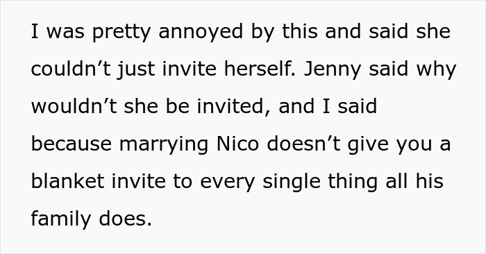 “We Don’t Owe Her A Family”: Woman Is Rejected After Inviting Herself To Fiancé’s Family Trip “We Don’t Owe Her A Family”: Woman Is Rejected After Inviting Herself To Fiancé’s Family Trip