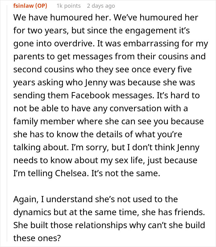 “We Don’t Owe Her A Family”: Woman Is Rejected After Inviting Herself To Fiancé’s Family Trip “We Don’t Owe Her A Family”: Woman Is Rejected After Inviting Herself To Fiancé’s Family Trip