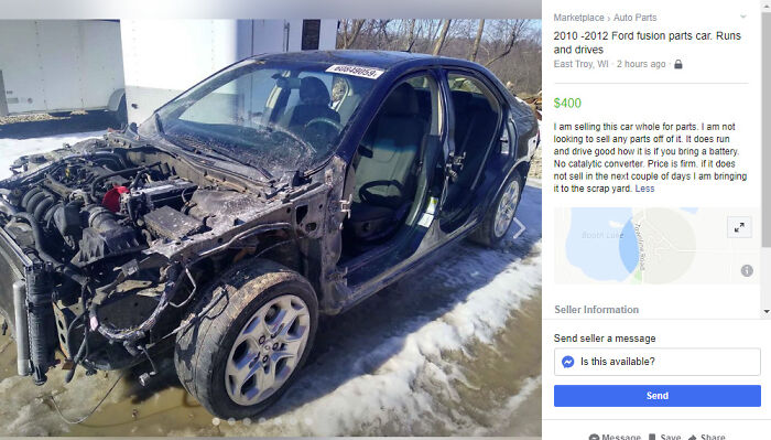 50 Times FB Marketplace Shined With The Most Unhinged Entries That People Just Had To Share (New Pics) 50 Times FB Marketplace Shined With The Most Unhinged Entries That People Just Had To Share (New Pics)
