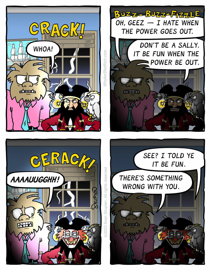 30 Comics Showcasing Characters From The Past Living In The Present Day By Sven Skupien