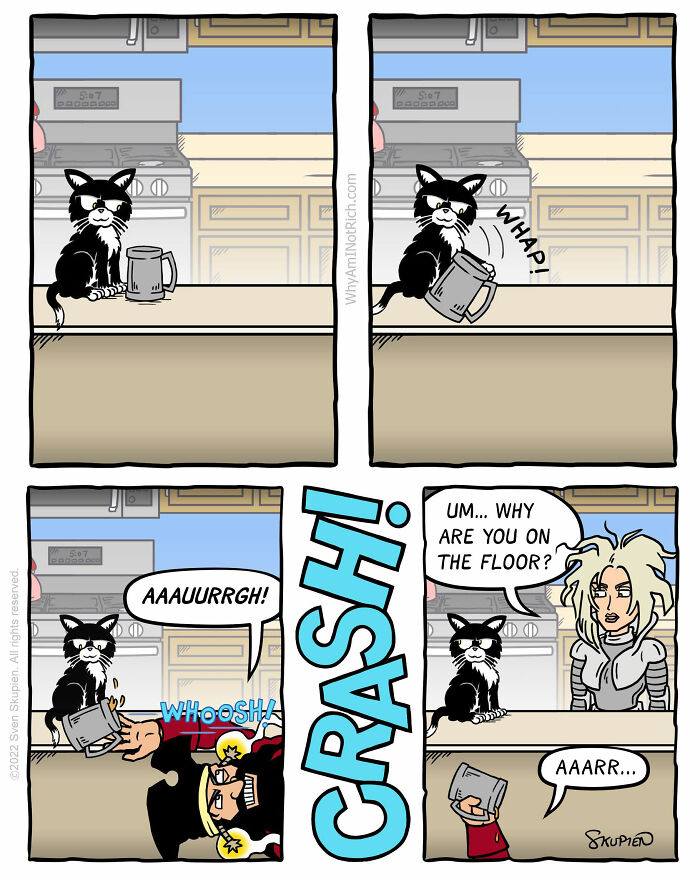 30 Comics Showcasing Characters From The Past Living In The Present Day By Sven Skupien 30 Comics Showcasing Characters From The Past Living In The Present Day By Sven Skupien