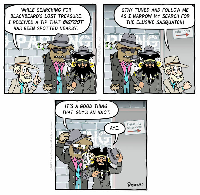 30 Comics Showcasing Characters From The Past Living In The Present Day By Sven Skupien