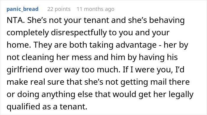 “Your House, Your Rules”: The Internet Backs This Person For Banning Roommate’s GF From The Kitchen “Your House, Your Rules”: The Internet Backs This Person For Banning Roommate’s GF From The Kitchen