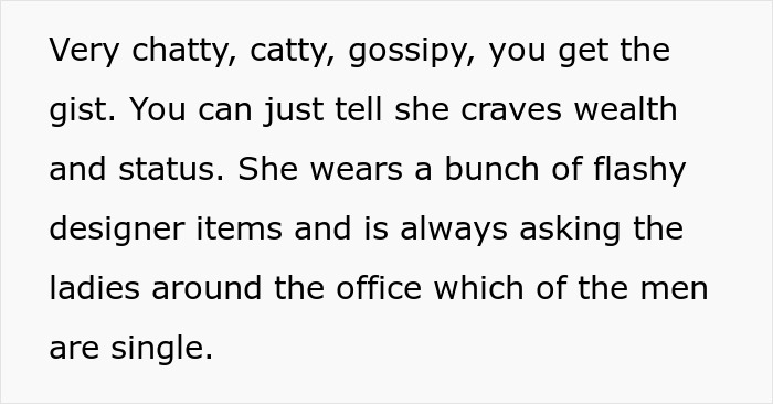 Woman Makes Office ‘Gossip Girl’ Cry After She Kept Asking Her About Her Husband’s Salary Woman Makes Office ‘Gossip Girl’ Cry After She Kept Asking Her About Her Husband’s Salary
