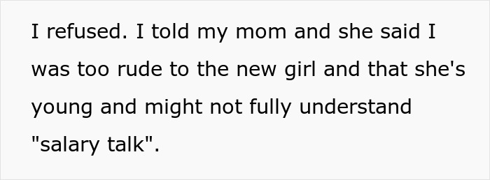 Woman Makes Office ‘Gossip Girl’ Cry After She Kept Asking Her About Her Husband’s Salary Woman Makes Office ‘Gossip Girl’ Cry After She Kept Asking Her About Her Husband’s Salary