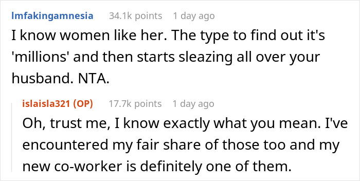 Woman Makes Office ‘Gossip Girl’ Cry After She Kept Asking Her About Her Husband’s Salary Woman Makes Office ‘Gossip Girl’ Cry After She Kept Asking Her About Her Husband’s Salary