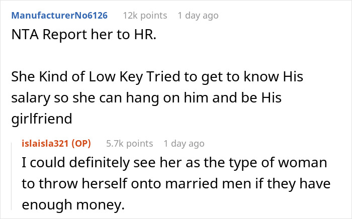 Woman Makes Office ‘Gossip Girl’ Cry After She Kept Asking Her About Her Husband’s Salary Woman Makes Office ‘Gossip Girl’ Cry After She Kept Asking Her About Her Husband’s Salary