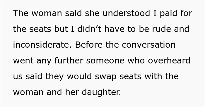 Mom Feels Entitled To Guy’s Seats So She Can Watch ‘Barbie’ With Her Daughter, He Refuses To Move Mom Feels Entitled To Guy’s Seats So She Can Watch ‘Barbie’ With Her Daughter, He Refuses To Move
