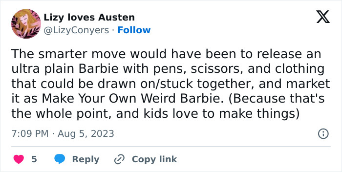 Mattel Is Releasing A Movie-Inspired ‘Weird Barbie’, Fans Think They’re Missing The Point Mattel Is Releasing A Movie-Inspired ‘Weird Barbie’, Fans Think They’re Missing The Point