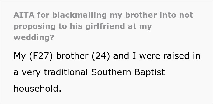 Sister Uses Blackmail To Prevent Her Brother From Proposing While Giving A Speech At Her Wedding
