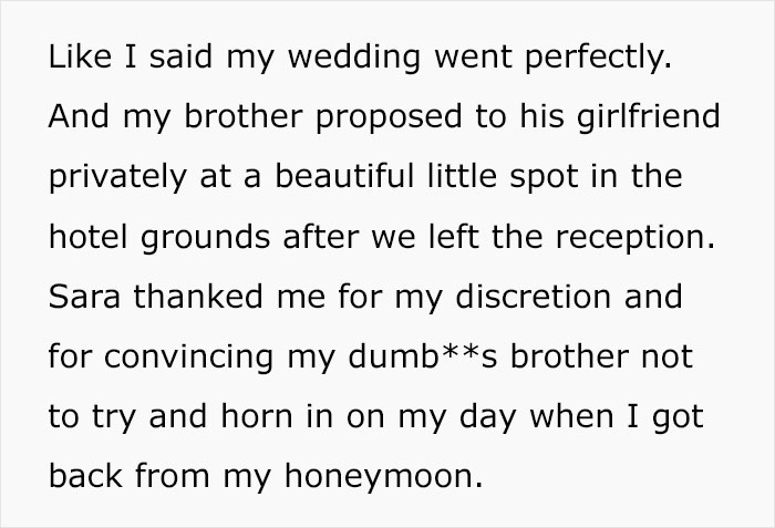 Sister Uses Blackmail To Prevent Her Brother From Proposing While Giving A Speech At Her Wedding