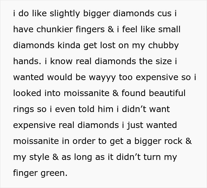 Guy Listens To His Mom’s Advice When Getting Proposal Ring, Instead Of Fiancée’s Detailed Requests Guy Listens To His Mom’s Advice When Getting Proposal Ring, Instead Of Fiancée’s Detailed Requests