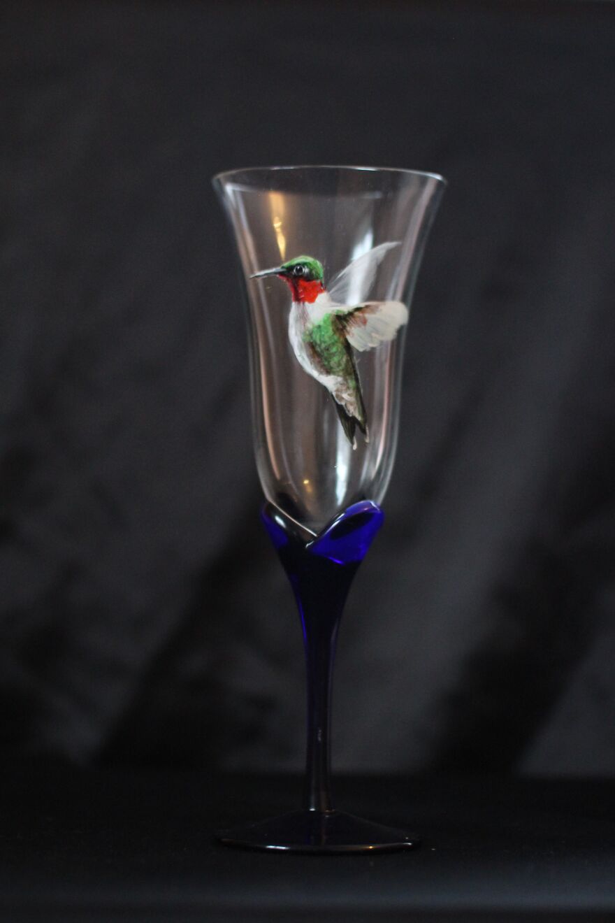 I Use Various Glassware For Painting Hyperrealistic Animals And Here Are 20 Photos Of Them (New Pics) I Use Various Glassware For Painting Hyperrealistic Animals And Here Are 20 Photos Of Them (New Pics)
