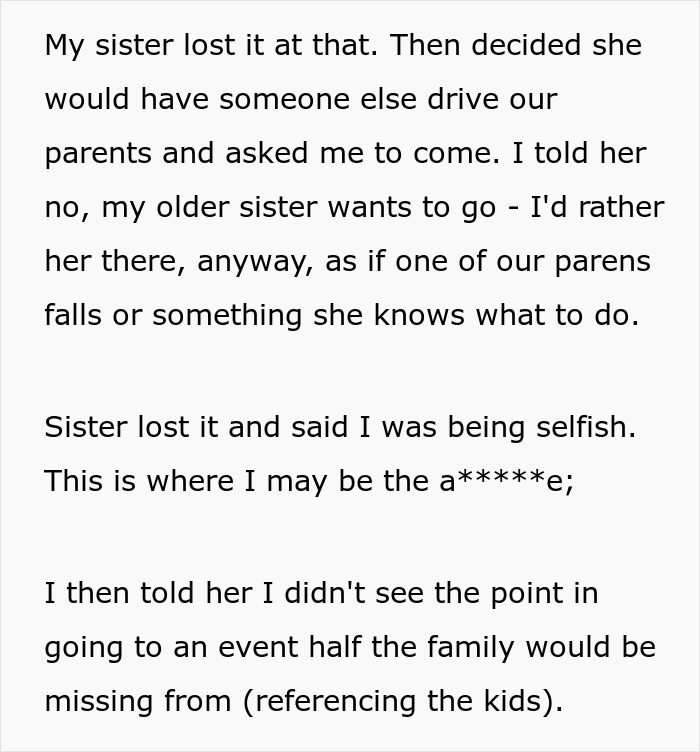 Woman Decides To Skip On Sister’s Child-Free Wedding And Be The Babysitter, Enraging The Bride Woman Decides To Skip On Sister’s Child-Free Wedding And Be The Babysitter, Enraging The Bride