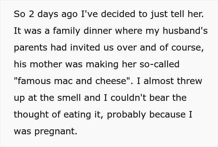 Woman At A Loss For Words After Daughter-In-Law Says She Simply Can’t Eat Her Food At A Family Party Woman At A Loss For Words After Daughter-In-Law Says She Simply Can’t Eat Her Food At A Family Party