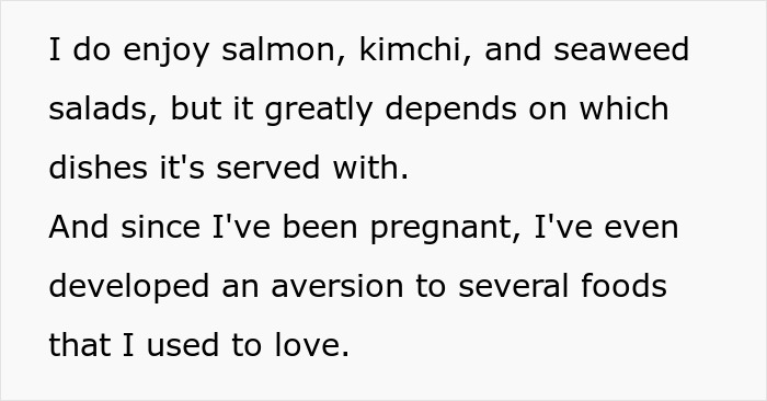 Woman At A Loss For Words After Daughter-In-Law Says She Simply Can’t Eat Her Food At A Family Party Woman At A Loss For Words After Daughter-In-Law Says She Simply Can’t Eat Her Food At A Family Party