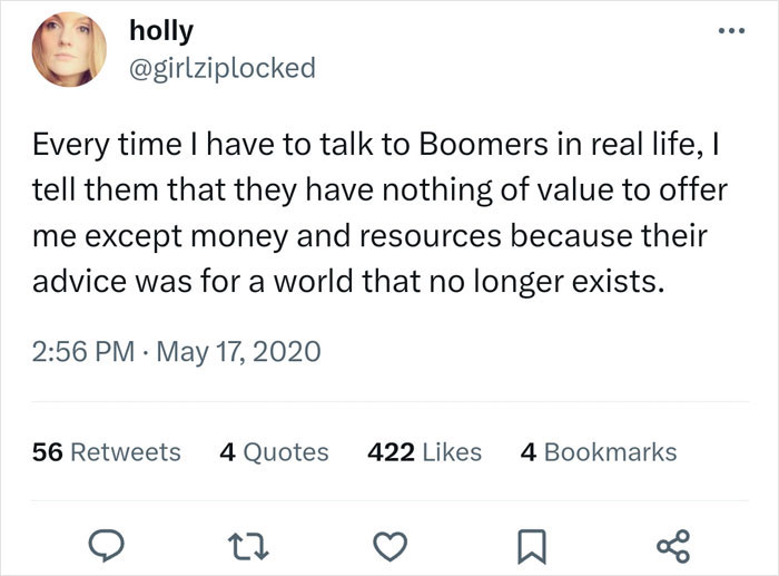 45 Absurd Pieces Of Advice From Baby Boomers Who Don’t Understand How The World Works Today 45 Absurd Pieces Of Advice From Baby Boomers Who Don’t Understand How The World Works Today