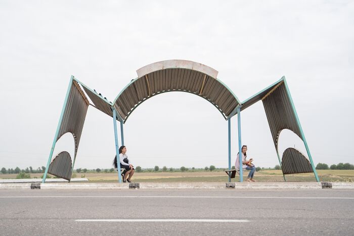 30 Most Bizarre-Looking Bus Stops Captured By Christopher Herwig (New Pics) 30 Most Bizarre-Looking Bus Stops Captured By Christopher Herwig (New Pics)