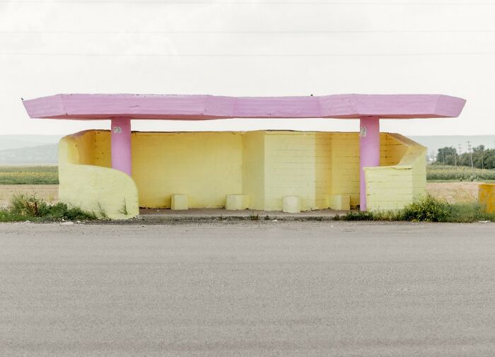 30 Most Bizarre-Looking Bus Stops Captured By Christopher Herwig (New Pics) 30 Most Bizarre-Looking Bus Stops Captured By Christopher Herwig (New Pics)