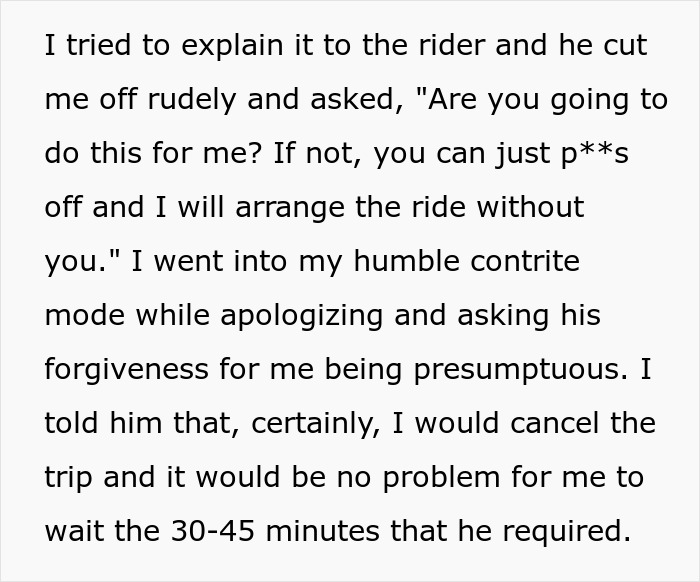 “Wonder How Long It Took For Him To Realize”: Uber Driver Outsmarts Entitled Client