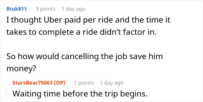 “Wonder How Long It Took For Him To Realize”: Uber Driver Outsmarts Entitled Client