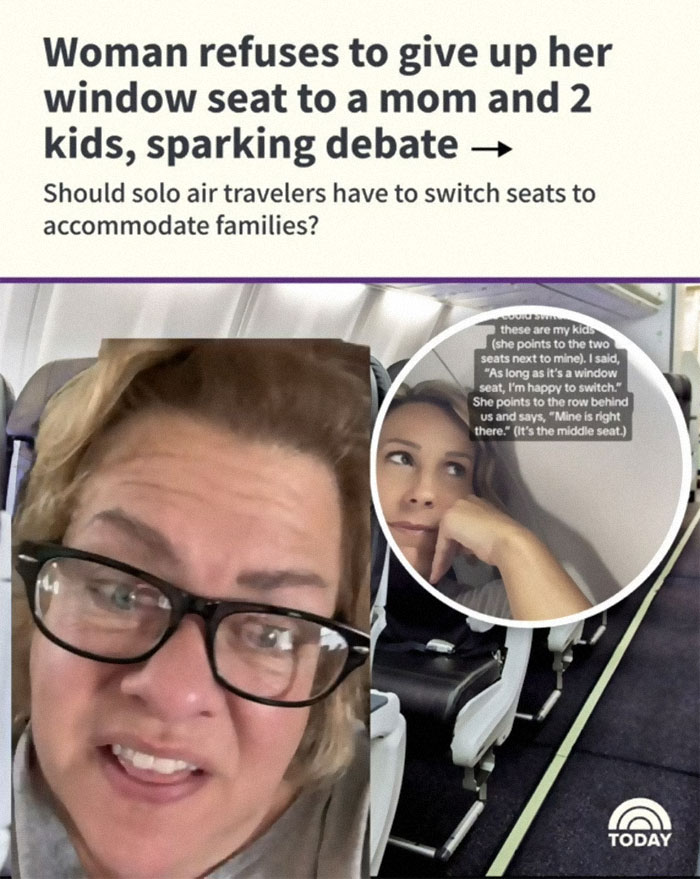 Mom Leaves Her 2 Kids With A Stranger Because She Won’t Switch Seats, She Realizes Mistake Mom Leaves Her 2 Kids With A Stranger Because She Won’t Switch Seats, She Realizes Mistake