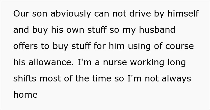 “AITA For No Longer Handing My Son His Allowance After I Found Out My Husband’s Been Taking It?”