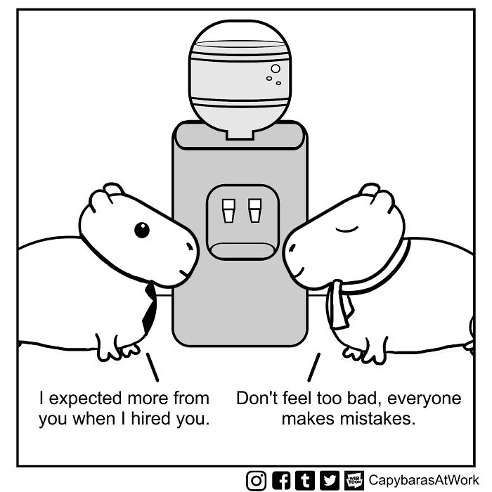 My Comic About Capybaras Showcases The Situations Many Of Us Have To Face At Work (34 Pics)