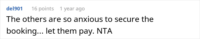 MOH Unwilling To Book An Airbnb Before Every Participant Chips In Upfront, Wonders If She’s A Jerk MOH Unwilling To Book An Airbnb Before Every Participant Chips In Upfront, Wonders If She’s A Jerk