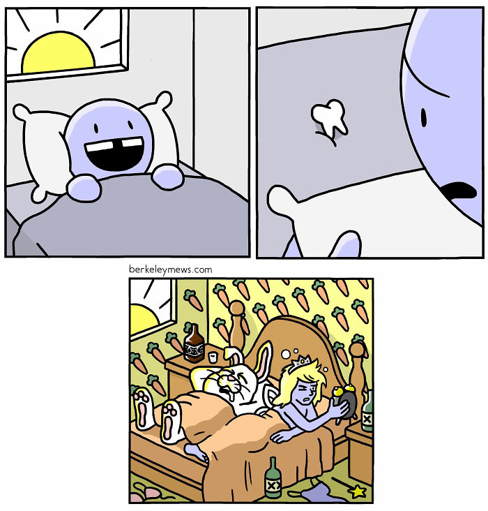 Artist Adds Twisted Endings To His Seemingly Innocent Comics (30 New Pics)